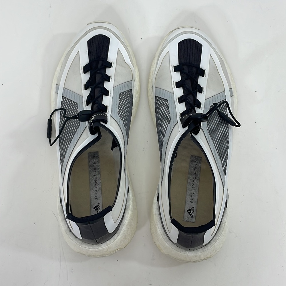 Adidas Stella McCartney Shoes PulseBoost HD Women’s 9.5 White Cream Laces G28329 - Picture 8 of 17